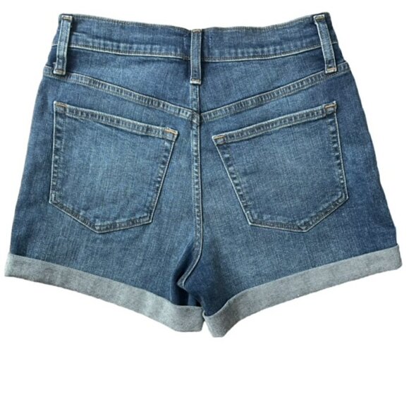 J. CREW FACTORY Cuffed Hem Denim Jean Shorts, Size 24 - NWT - Picture 3 of 7
